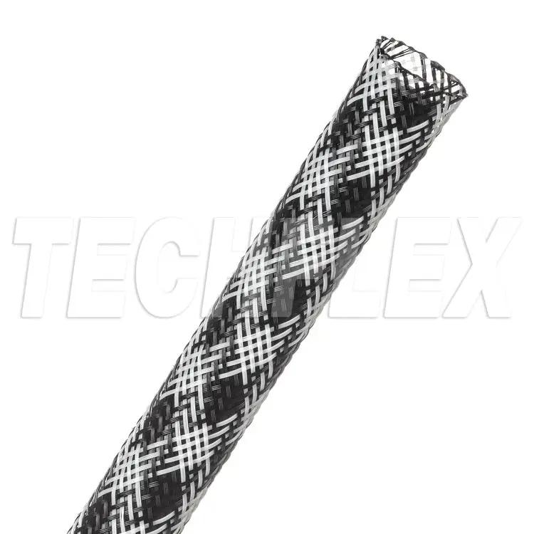 Wire braided cord in black-and-white checkered flag pattern; 10 mil, Big7Kits outdoor recreation
