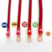 Big7Kits battery cable kit for Jeep Grand Cherokee ZJ (1993-1998); red copper-lug replacement wiring harness