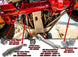 JK Front Aluminum 3-Link Kit Artec Industries for Jeep JK front suspension, aluminum brackets and links