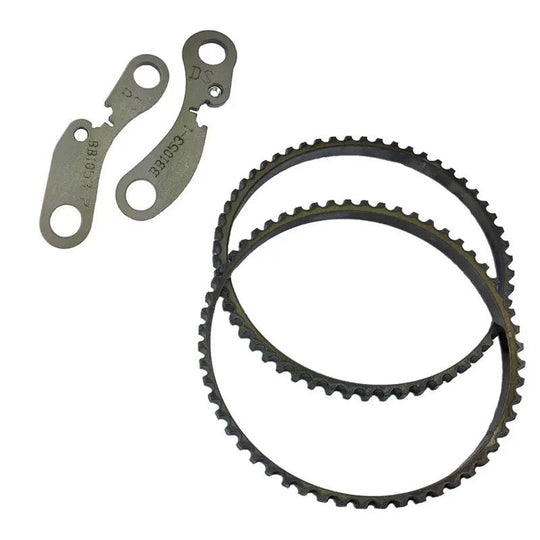 Artec JK 1 Ton Sterling ABS Kit 60T for 2005+ Super Duty - two toothed ABS rings with mounting brackets