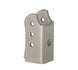 Artec Industries Tall Adjustable Truss Upper Link Mount, silver finish, upper link axle bracket