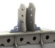 Artec Tall Adjustable Truss Upper Link Mounts pair, upper-link axle brackets, steel-gray metal