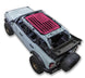 SPIDERWEBSHADE Sun Shade Top for Ford Bronco (2021–2026), red stock-printed roof shade