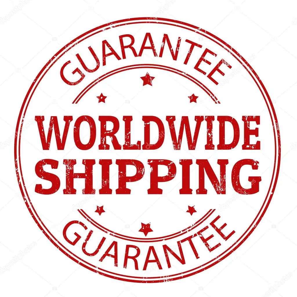 Power Driven Diesel Shipping Protection Worldwide Shipping Warranty circular red stamp