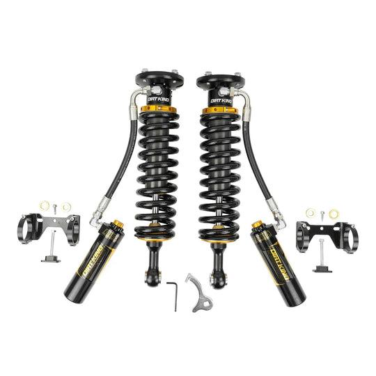 2.5 Coilovers DCA Remote Reservoir pair for Toyota by Dirt King