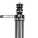 2.5 Smooth Body Shock with Remote Reservoir Dirt King for Toyota, black body with silver fittings