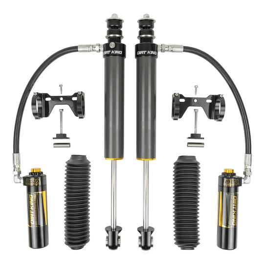 Dirt King 2.5 Smooth Body Shocks DCA Remote Reservoir Toyota pair