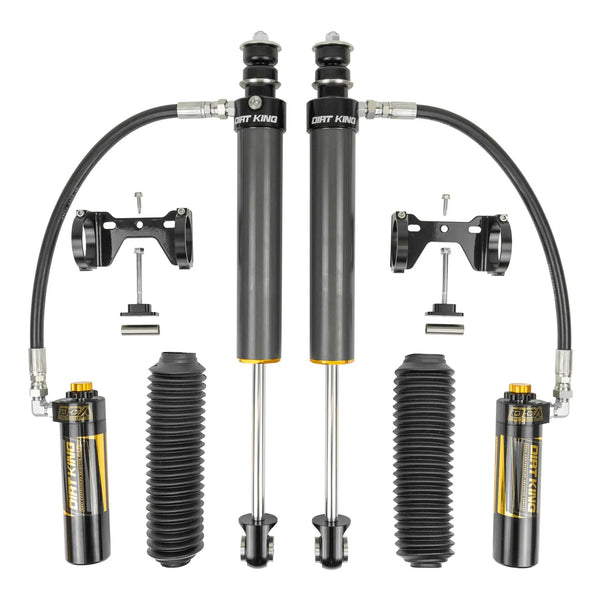 Dirt King 2.5 Smooth Body Shocks DCA Remote Reservoir Toyota pair