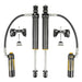 2.5 Smooth Body Shocks with Remote Reservoir Dirt King, pair, black bodies