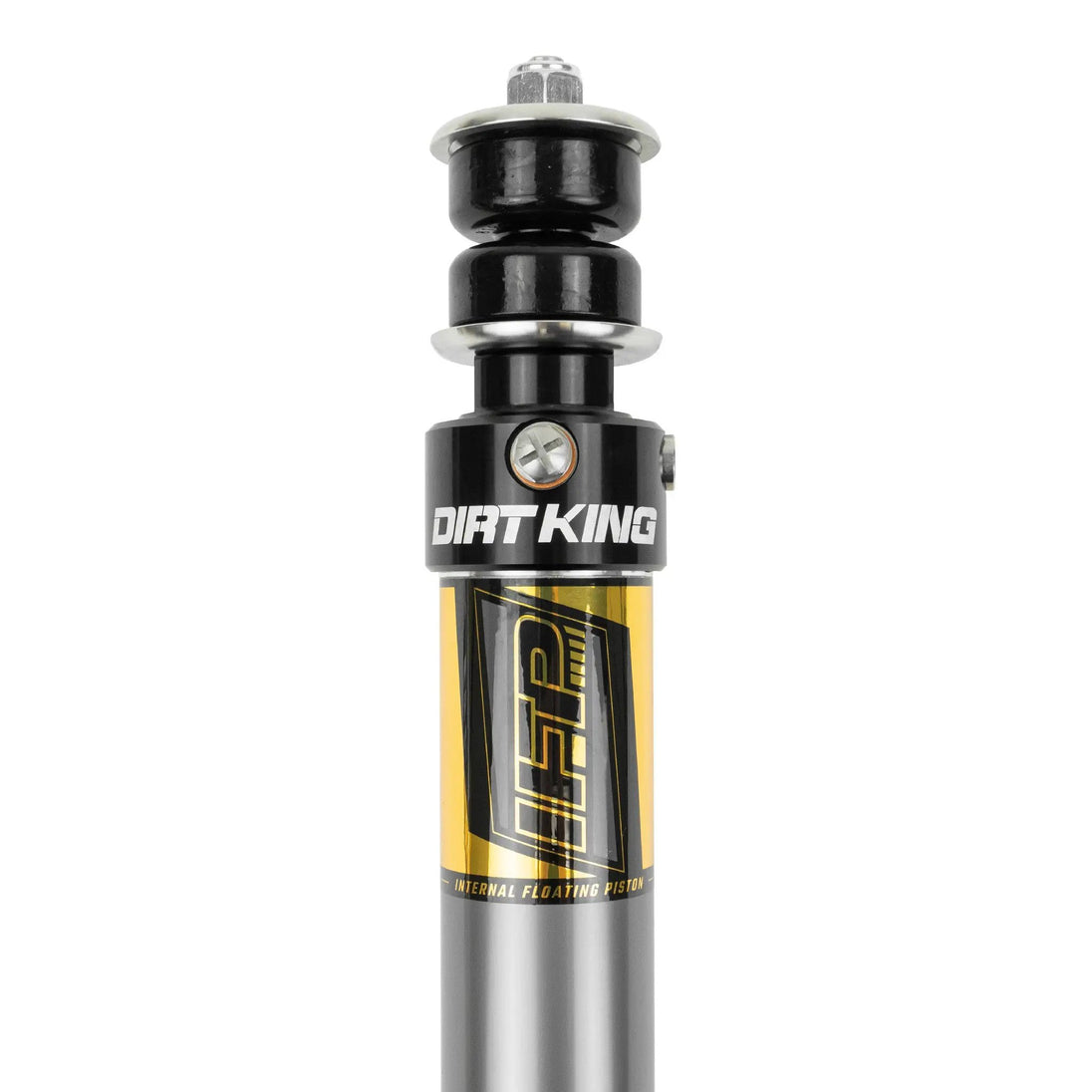 Dirt King 2.0 IFP Smooth Body Shock Absorber for Toyota - black body with top bolt and washers