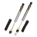 Dirt King 2.0 IFP Smooth Body Shocks for Toyota, dual shocks with black bodies and gold labels