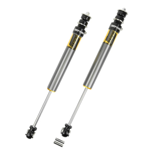 Dirt King 2.0 IFP Smooth Body Shock Absorbers for Toyota — pair, black bodies with gold label