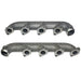BD Diesel exhaust manifolds pair for Ford 6.0L Powerstroke (2003–2007), gray cast metal
