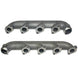 BD Diesel exhaust manifolds pair for Ford 6.0L Powerstroke (2003–2007), gray cast metal