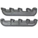 BD Diesel exhaust manifolds for Ford 6.0L Power Stroke (2003–2007), gray coated, 2-piece set