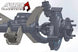 Artec Inner C Gussets Fits TJ/LJ Jeep, gray steel gussets for frame rail reinforcement