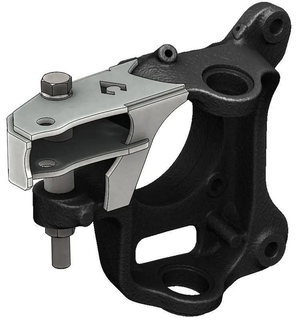 Full Hydro Weld-On High Steer Arm Artec Industries silver bracket for 05+ Super Duty
