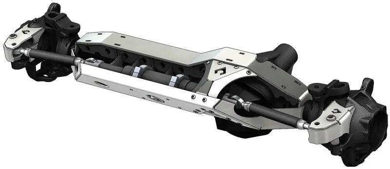 Full Hydro Weld-On High Steer Arms for 99-04 SuperDuty knuckle assembly, silver/black, Artec Industries