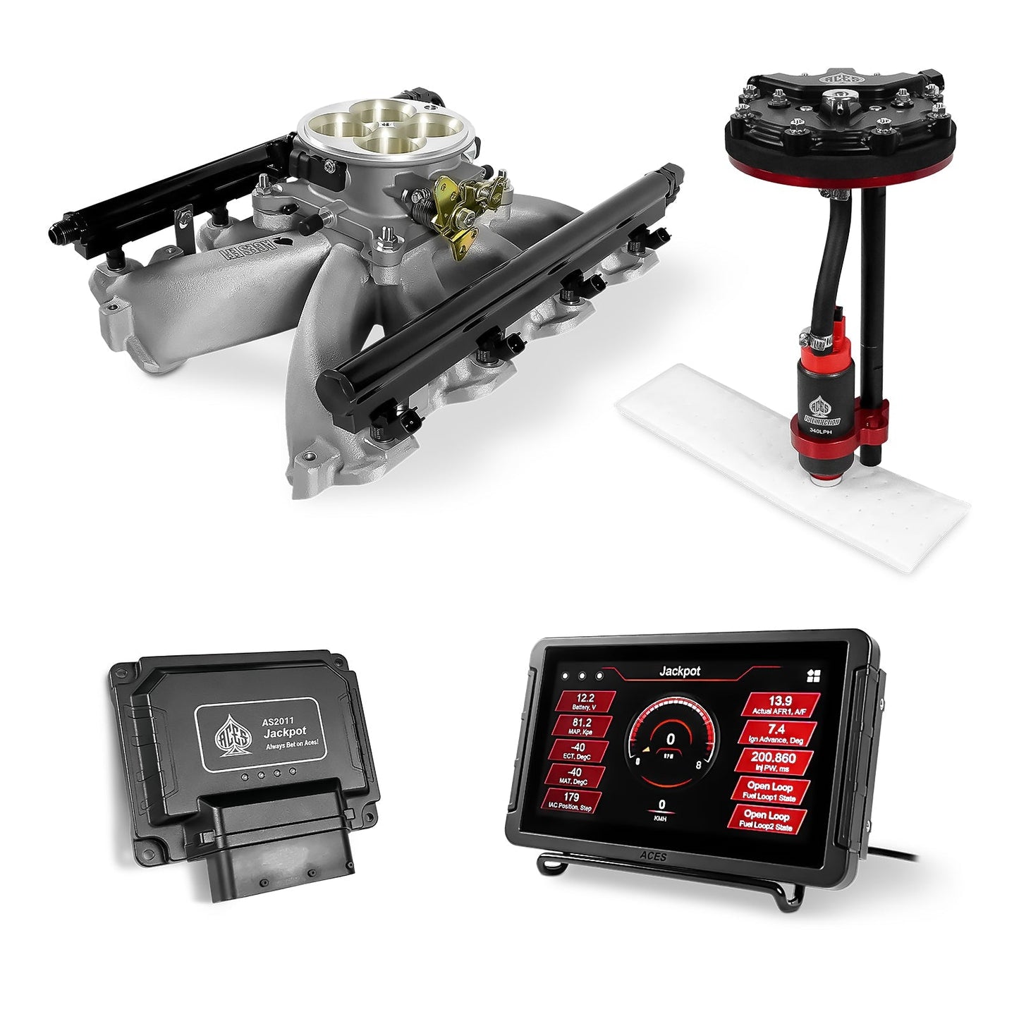 Jackpot LS EFI System - Master Kit with Tank Conversion Pump Module with Internal Regulator