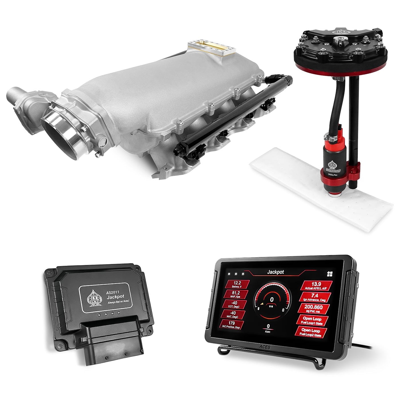 Jackpot LS EFI System - Master Kit with Tank Conversion Pump Module with Internal Regulator