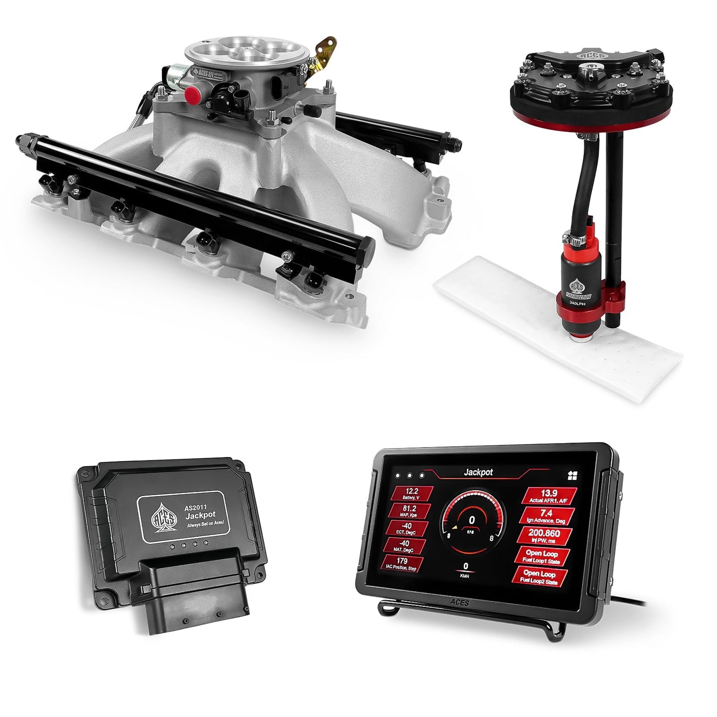 Jackpot LS EFI System - Master Kit with Tank Conversion Pump Module with Internal Regulator