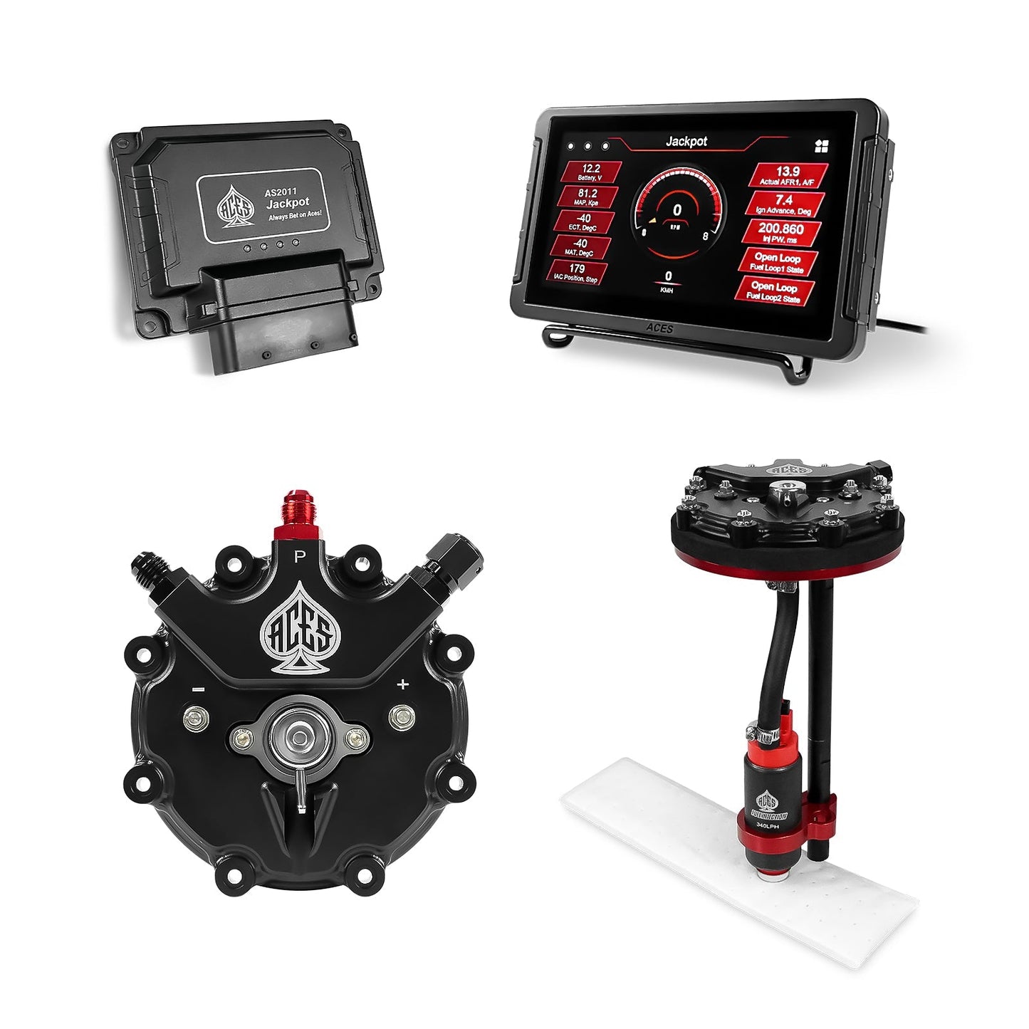 Jackpot LS EFI System - Master Kit with Tank Conversion Pump Module with Internal Regulator