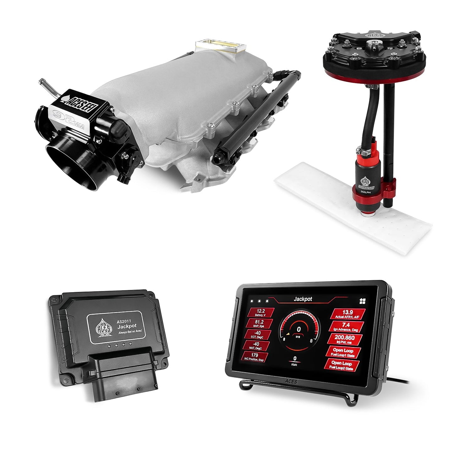 Jackpot LS EFI System - Master Kit with Tank Conversion Pump Module with Internal Regulator