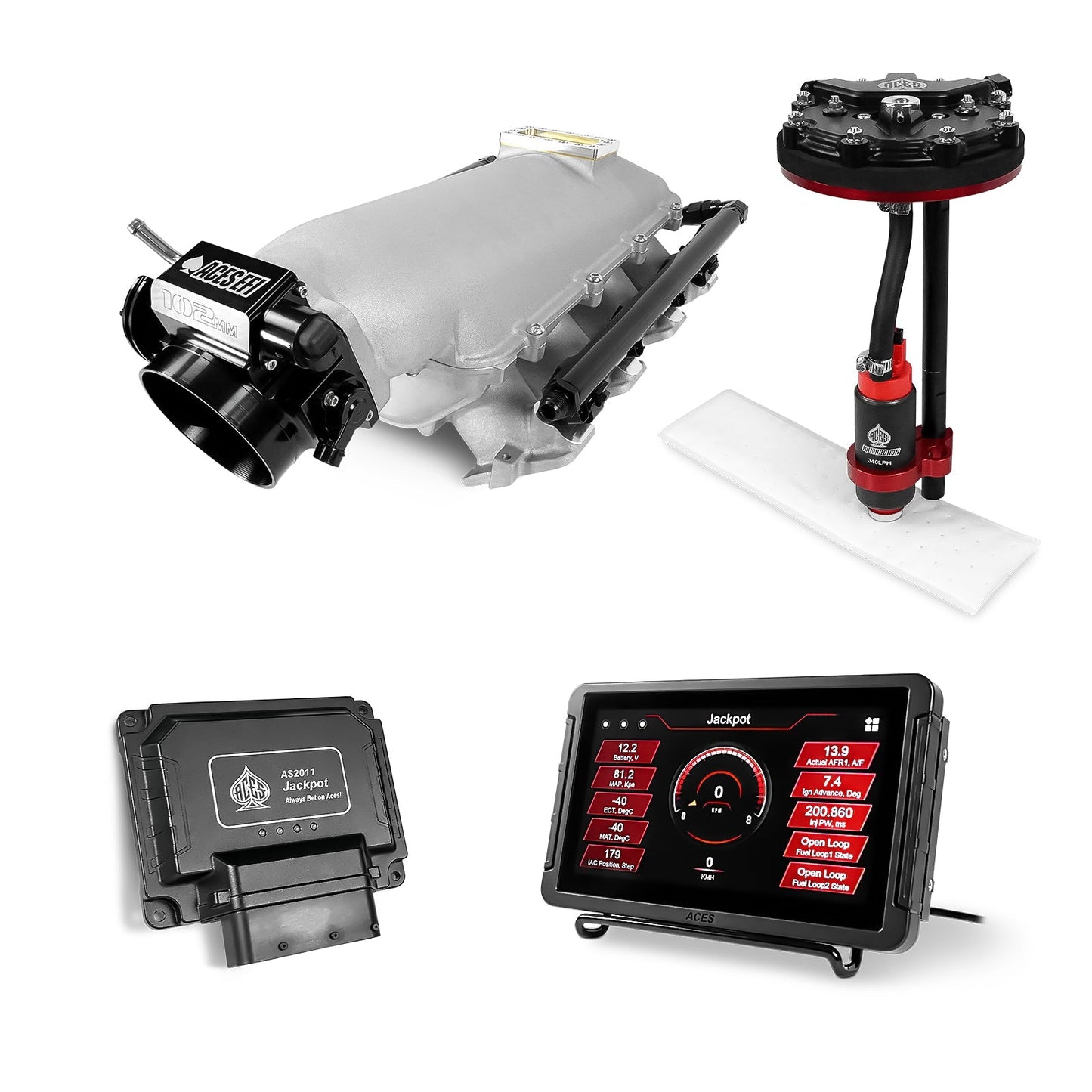 Jackpot LS EFI System - Master Kit with Tank Conversion Pump Module with Internal Regulator