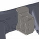 JK Front 3-Link Frame Mount Bracket Artec Industries, gray metal bracket mounted to Jeep JK frame
