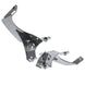 Artec JL Front Inner Fender Light Brackets and Liners for Jeep JL/JT, two-piece, silver aluminum