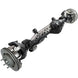 Artec JL-JT APEX Front Axle Armor front axle assembly with brake rotor and hubs