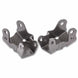 Bellypan Brackets for JLU 3.6L Pre-2018, gray powder-coated metal, Artec Industries pair