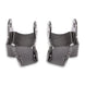 Artec JLU bellypan brackets (pair), black powder-coated steel mounting hardware