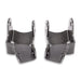 Artec Industries JL bellypan mounting brackets pair for 4-Door Wrangler JL, black textured steel