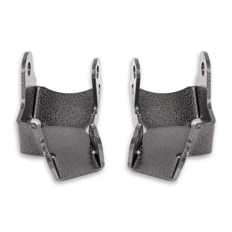 Artec Industries JL bellypan mounting brackets pair for 4-Door Wrangler JL, black textured steel