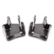Artec JL Rear Axle LCA Bolt-on Skids for Jeep Wrangler JL HD Rear gray, pair