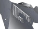 Artec JL Front Inner Fender Light Bracket Panel, Jeep JL/JT, silver metal with perforated grid