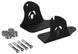 Artec JL 50-inch LED Hood Light Bar Mounts, black powder-coated steel, with bolts and spacers