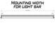 Artec JL 50-inch LED Light Bar Hood Mounts