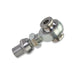 Artec JMX PRO Rod End, 3/4 in bore, 3-piece Teflon-lined spherical bearing, zinc-plated body
