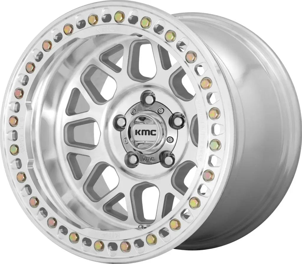 KMC KM235 Grenade Crawl machined beadlock wheel 17x8.5