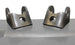 Artec Upper Link Axle Brackets, Truss Upper Link Mounts, black steel, pair shown