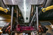 Artec JKU Aluminum Long Arm Kit four-link suspension installed on Jeep JK underside