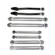 Artec Industries JL Aluminum Mid Arm Kit - Jeep JL link kit with aluminum mid arms and rod-end joints