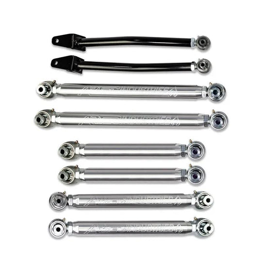 JT Aluminum Mid Arm Kit Artec Industries 8-piece aluminum link set for Jeep JT