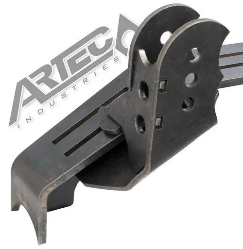 Adjustable Panhard Mount Artec Industries for 60 Truss Track Bar Bracket, black metal