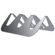 ARTACO Tres 3-Taco Holder, silver metal with ARTEC logo