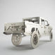 Artec Micro Gladiator business card holder metal Jeep Gladiator model with ARTEC logo