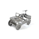 Artec Mini Willys Jeep Post Card Holder CNC metal model by Artec Industries
