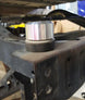 TJ Aluminum Body Mount Spacer Kit Artec Industries for Jeep TJ 1997-2006, silver aluminum spacer